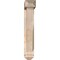 Ekena Millwork Traditional Arts and Crafts Smooth Bracket w/ Offset Brace, Douglas Fir, 5 1/2"W x 24"D x 32"H BKT0604X24X32TRA03SDF - alternate 3